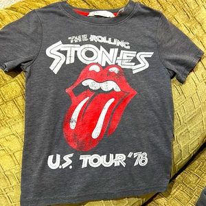 Rolling Stones tee shirt kids 4-6Y